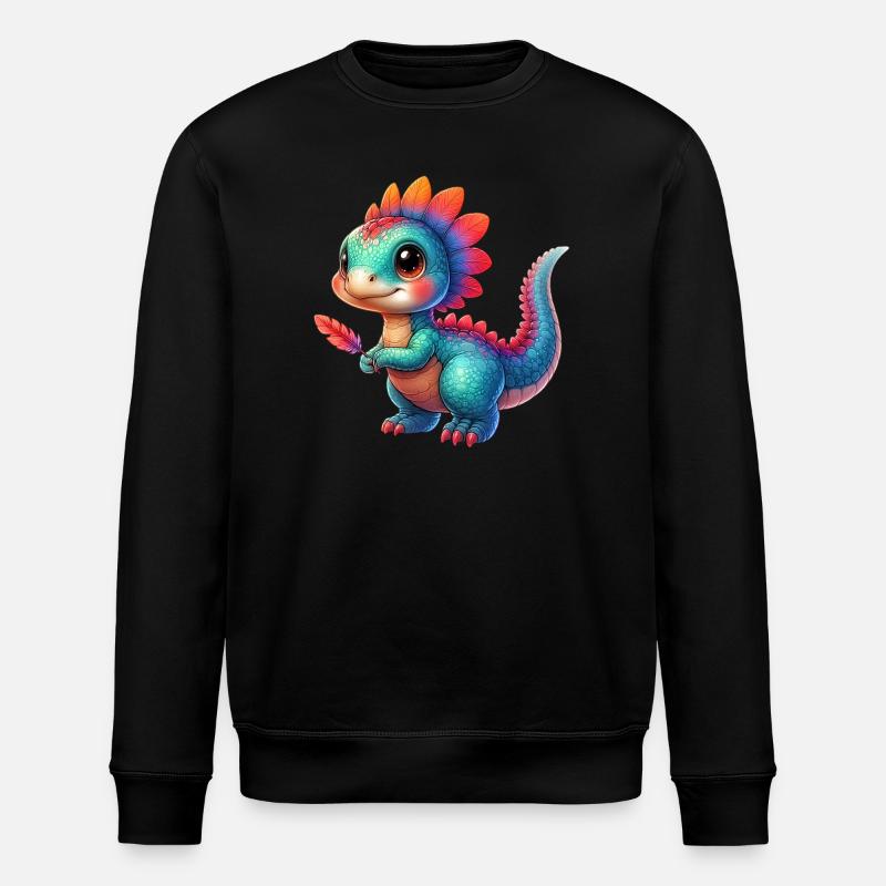 Dinosaure - Sweat bio ROLLER Stanley/Stella Unisexe - noir