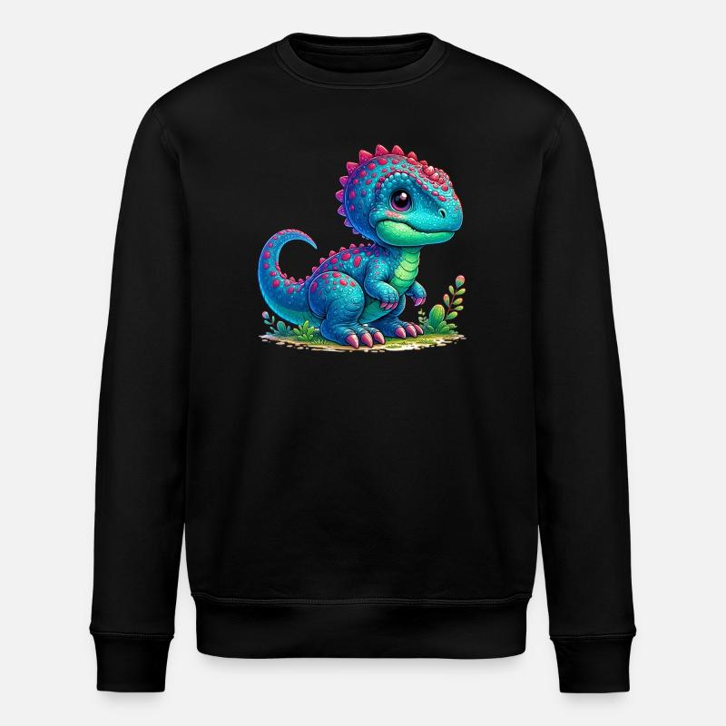 Dinosaure - Sweat bio ROLLER Stanley/Stella Unisexe - noir