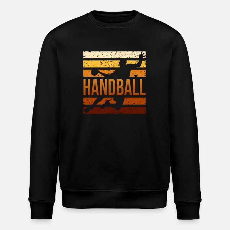 Handball - Stanley/Stella Unisex Bio-Sweatshirt ROLLER - Schwarz