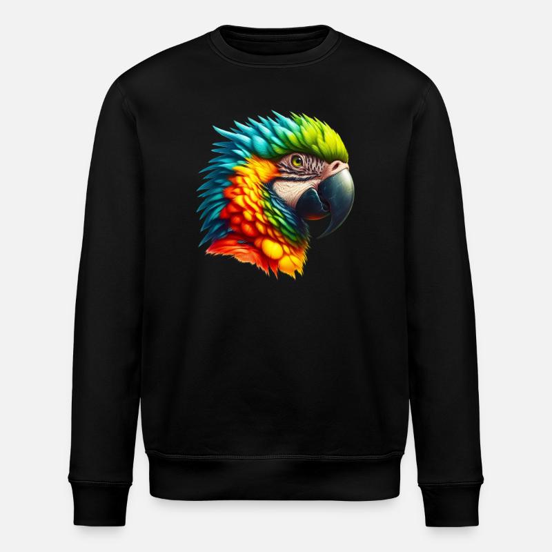 Parrot - Stanley/Stella ROLLER Unisex Organic Sweatshirt - black