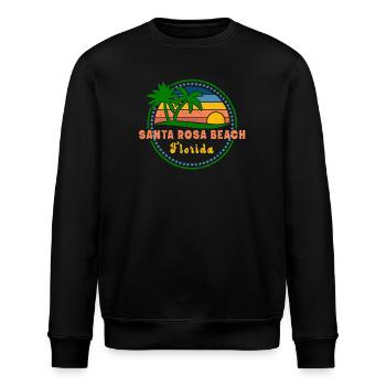 Santa Rosa Beach - Stanley/Stella ROLLER Unisex Organic Sweatshirt - black - Front - Nik (191cm)