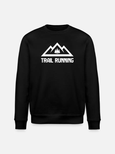 Course en sentier - Sweat bio ROLLER Stanley/Stella Unisexe - noir