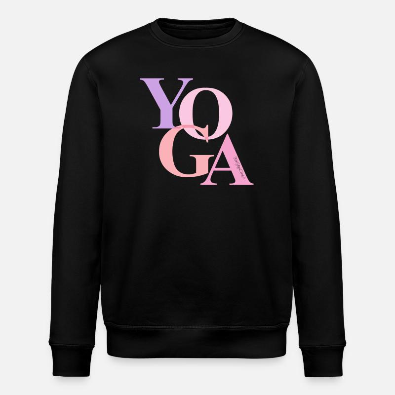 YOGA - Sweat bio ROLLER Stanley/Stella Unisexe - noir