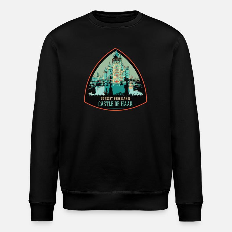Château de Haar: Élégance hollandaise - Sweat bio ROLLER Stanley/Stella Unisexe - noir