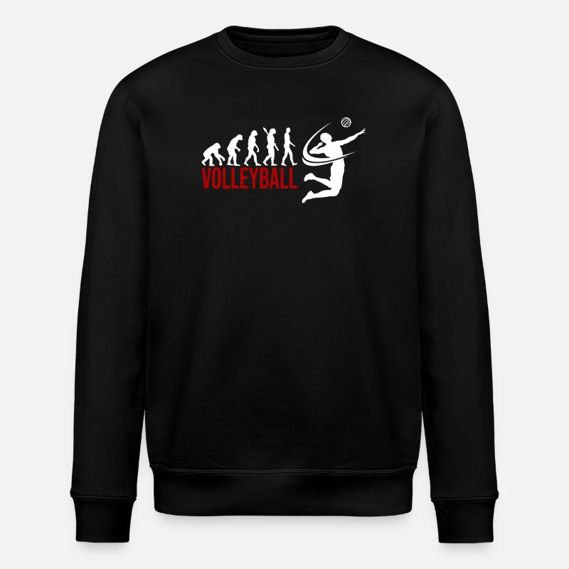 Evolution Volleyball - Stanley/Stella Unisex Bio-Sweatshirt ROLLER - Schwarz