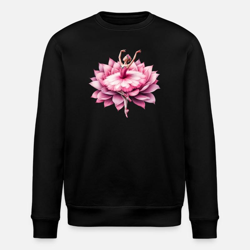 Danseuse de ballet avec tutu - Sweat bio ROLLER Stanley/Stella Unisexe - noir