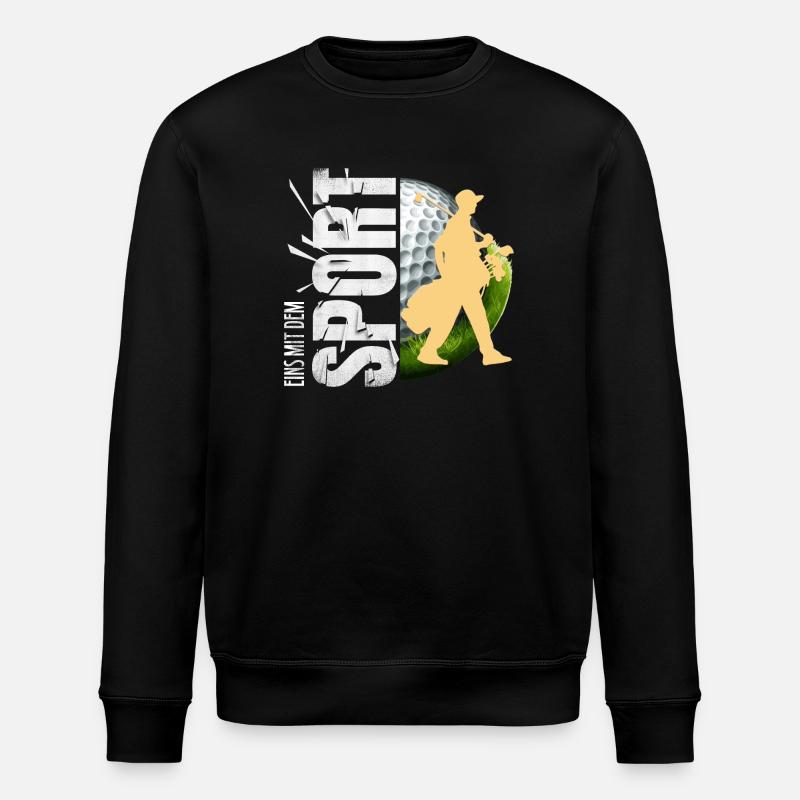 Eins mit dem Sport - Stanley/Stella Unisex Bio-Sweatshirt ROLLER - Schwarz