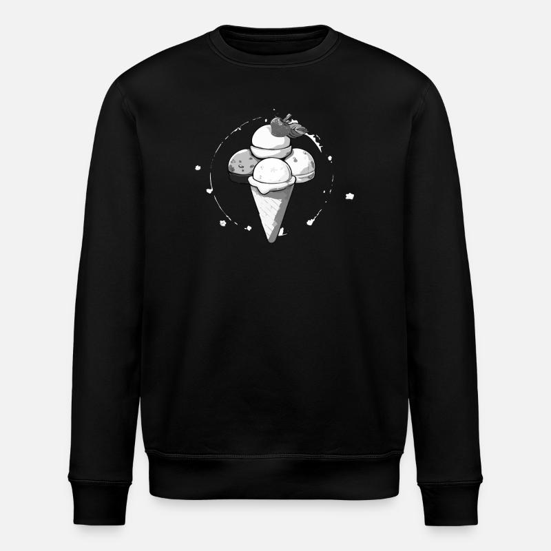 Glace - Sweat bio ROLLER Stanley/Stella Unisexe - noir