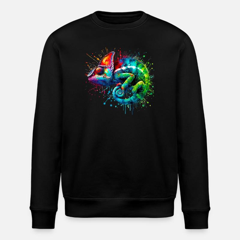 Chamäleon - Stanley/Stella Unisex Bio-Sweatshirt ROLLER - Schwarz