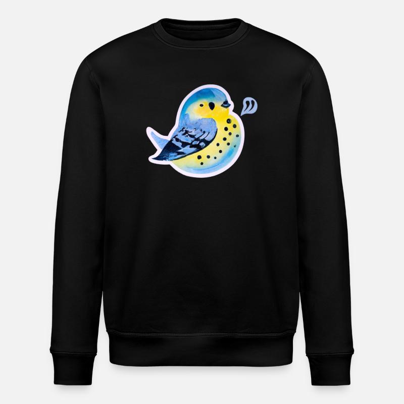 Mésange - Sweat bio ROLLER Stanley/Stella Unisexe - noir