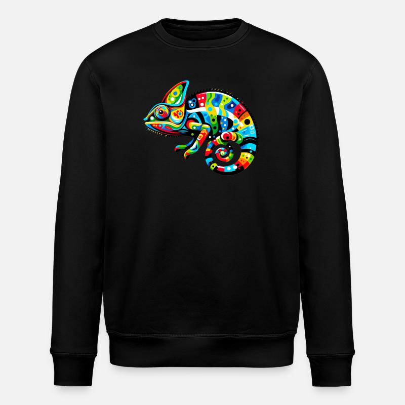 Chameleon - Stanley/Stella ROLLER Unisex Organic Sweatshirt - black