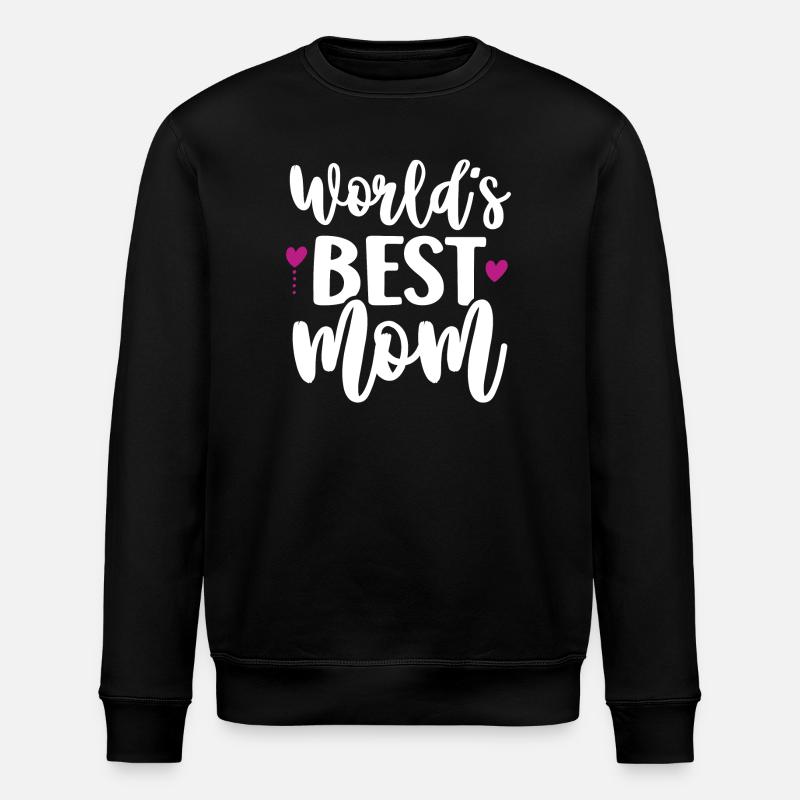 La meilleure maman du monde - Sweat bio ROLLER Stanley/Stella Unisexe - noir