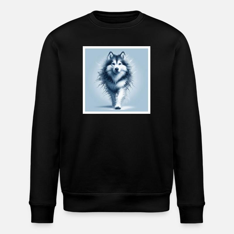 Rauque - Sweat bio ROLLER Stanley/Stella Unisexe - noir