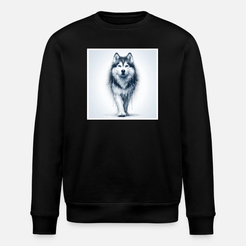 Rauque - Sweat bio ROLLER Stanley/Stella Unisexe - noir