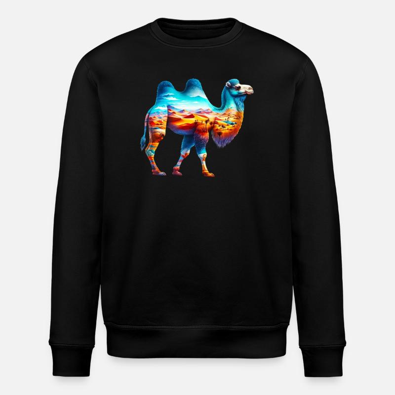 Camel - Stanley/Stella ROLLER Unisex Organic Sweatshirt - black