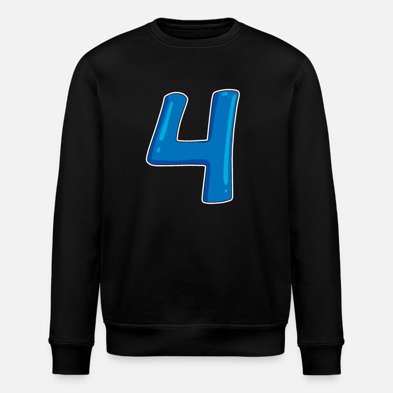 4 - Stanley/Stella ROLLER Unisex Organic Sweatshirt - black