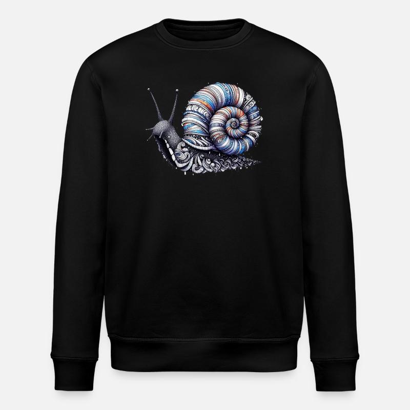 Escargot - Sweat bio ROLLER Stanley/Stella Unisexe - noir