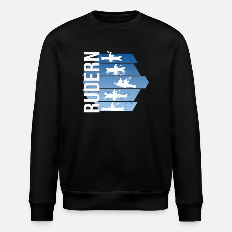 Rudern - Stanley/Stella Unisex Bio-Sweatshirt ROLLER - Schwarz