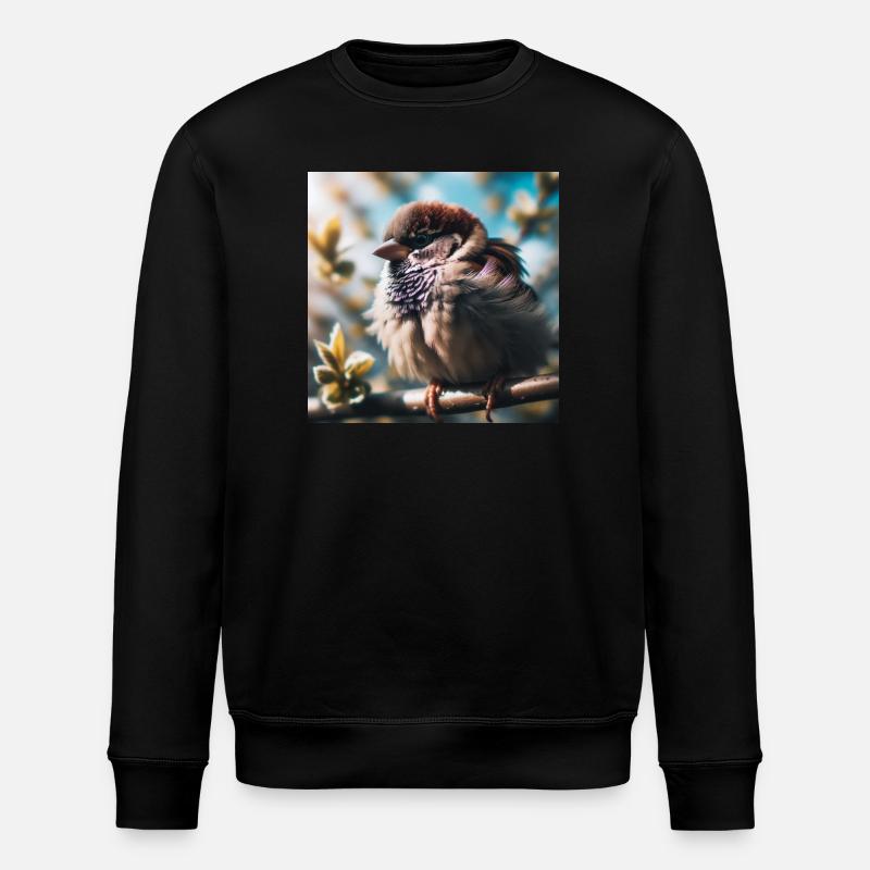 Spatz - Stanley/Stella Unisex Bio-Sweatshirt ROLLER - Schwarz