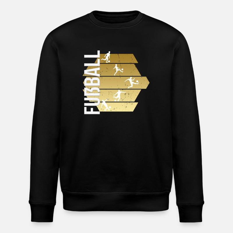 Fußball - Stanley/Stella Unisex Bio-Sweatshirt ROLLER - Schwarz