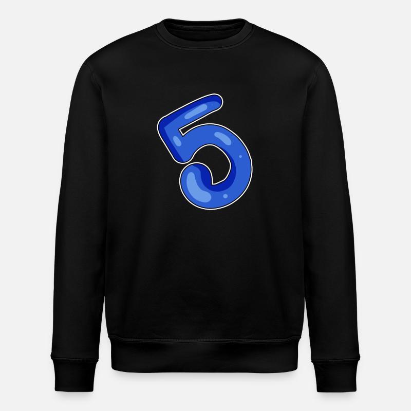 5 Bleu - Sweat bio ROLLER Stanley/Stella Unisexe - noir