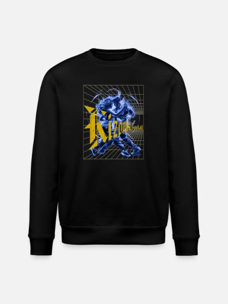 Kizomba Social Perspective Urban Kiz - Stanley/Stella ROLLER Unisex Organic Sweatshirt - black