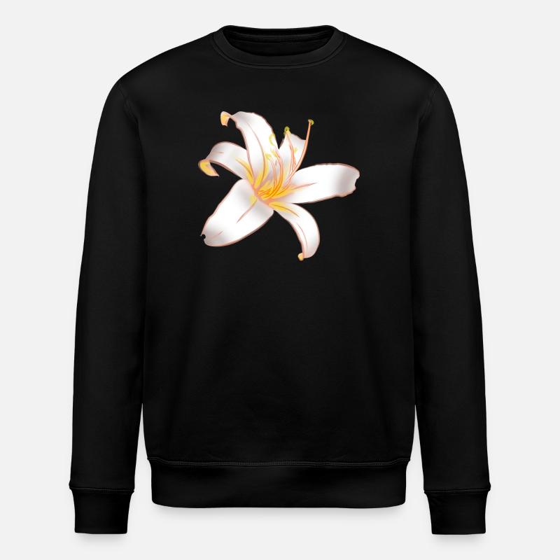 LYS BLANC - Sweat bio ROLLER Stanley/Stella Unisexe - noir