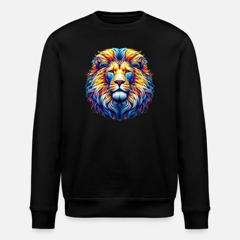 Lion - Sweat bio ROLLER Stanley/Stella Unisexe - noir