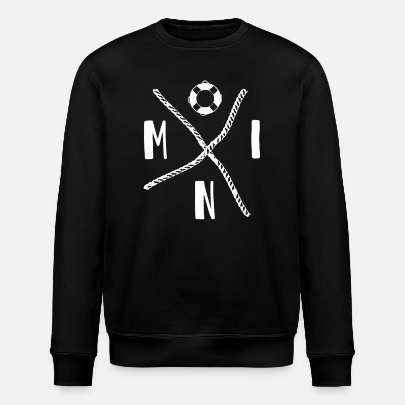 Moin Kreuz - Sweat bio ROLLER Stanley/Stella Unisexe - noir
