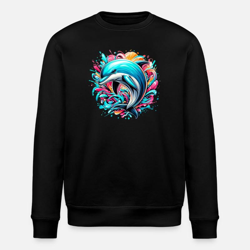 Dauphin - Sweat bio ROLLER Stanley/Stella Unisexe - noir
