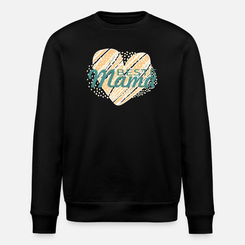 BesteMama - Stanley/Stella Unisex Bio-Sweatshirt ROLLER - Schwarz