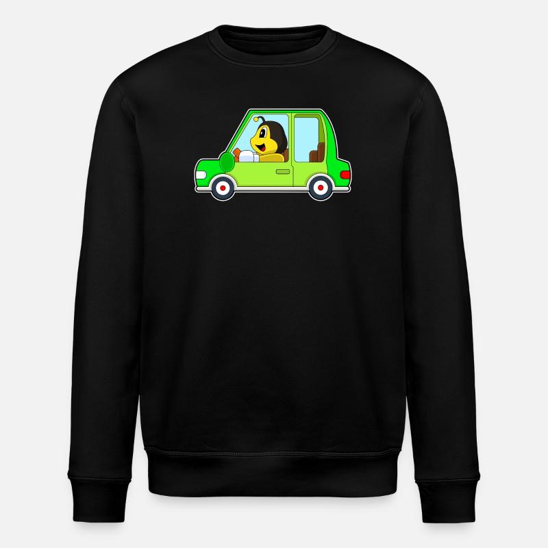 Biene Auto - Stanley/Stella Unisex Bio-Sweatshirt ROLLER - Schwarz