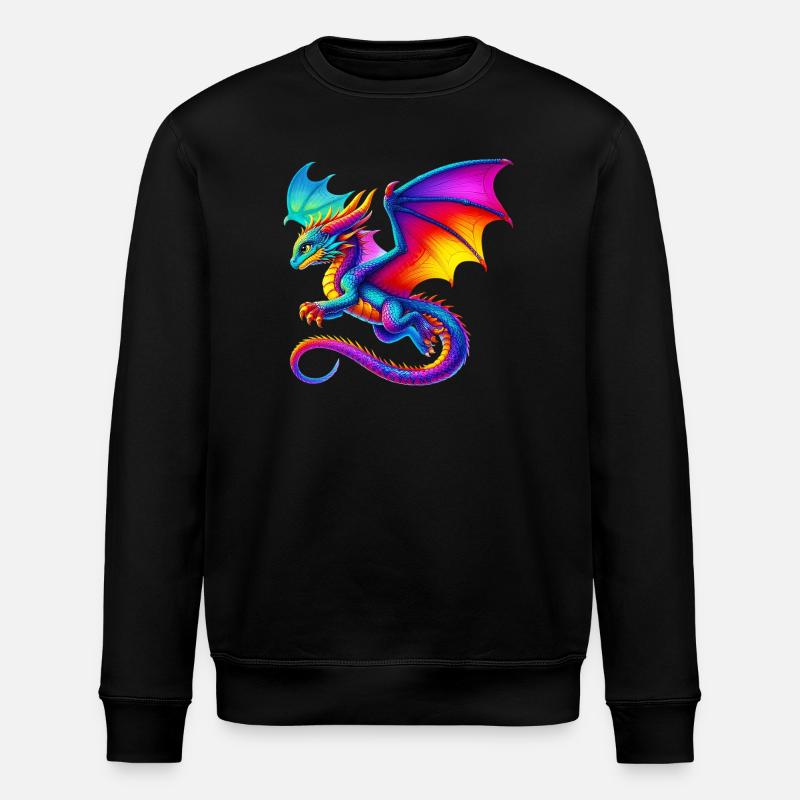 Dragon - Sweat bio ROLLER Stanley/Stella Unisexe - noir
