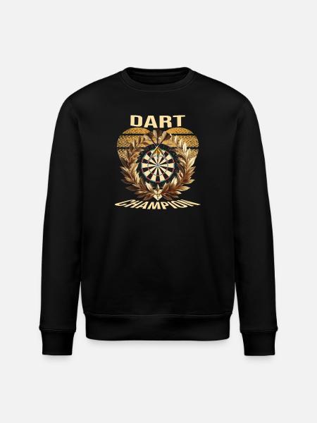 Dart Champion - Stanley/Stella Unisex Bio-Sweatshirt ROLLER - Schwarz