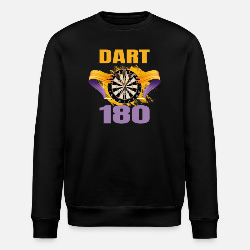 Dart 180 - Stanley/Stella Unisex Bio-Sweatshirt ROLLER - Schwarz