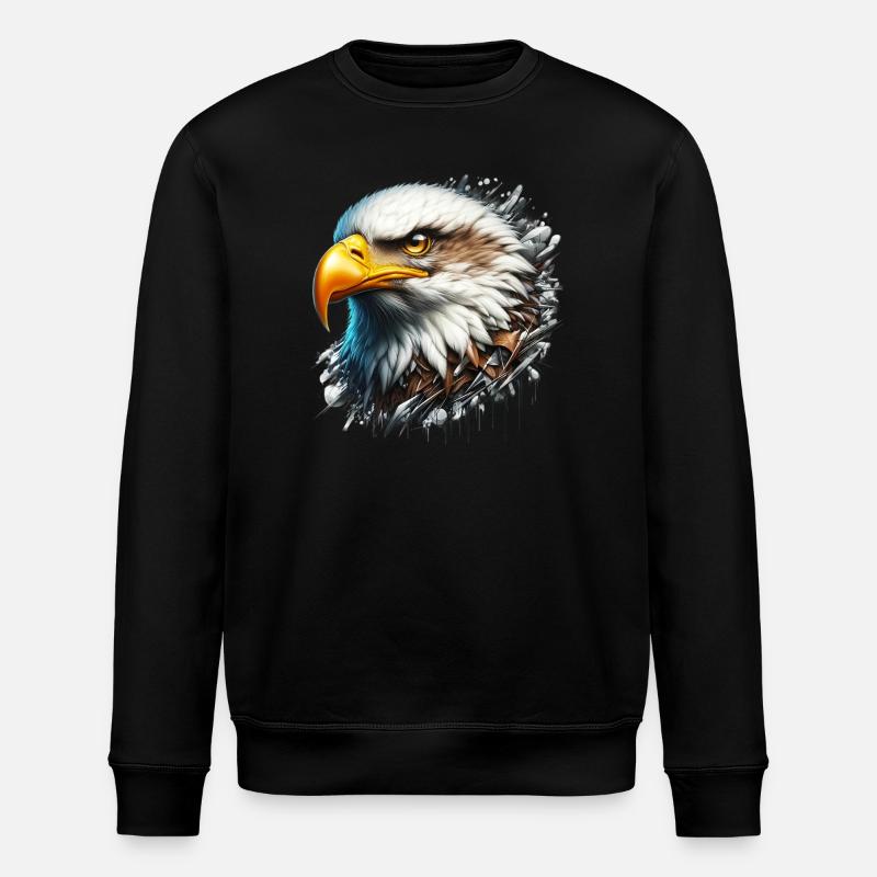 Aigle - Sweat bio ROLLER Stanley/Stella Unisexe - noir