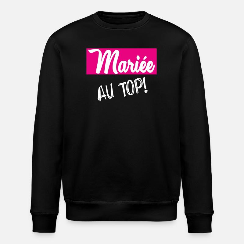 MARIEE - Sweat bio ROLLER Stanley/Stella Unisexe - noir