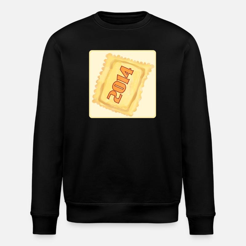 12E ANNIVERSAIRE 2014 - RAVIOLI DUMPLINGS - Sweat bio ROLLER Stanley/Stella Unisexe - noir