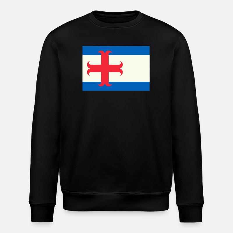 Flagge Zutphen - Stanley/Stella Unisex Bio-Sweatshirt ROLLER - Schwarz