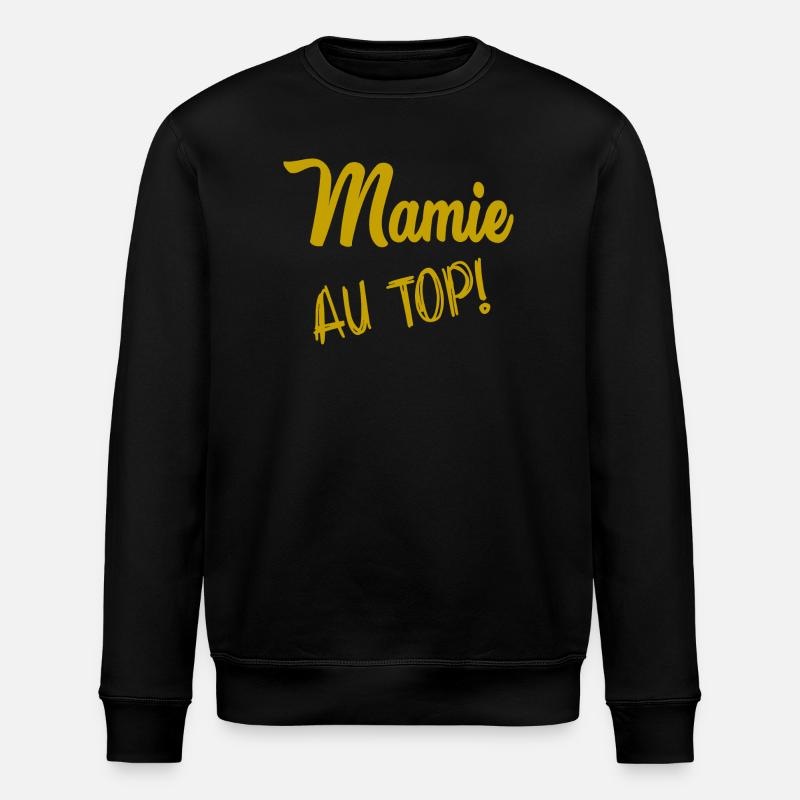 MAMIE - Sweat bio ROLLER Stanley/Stella Unisexe - noir