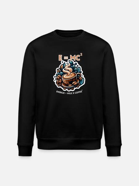 The energy formula - Stanley/Stella ROLLER Unisex Organic Sweatshirt - black