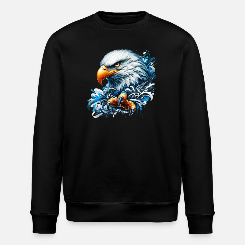 Aigle - Sweat bio ROLLER Stanley/Stella Unisexe - noir