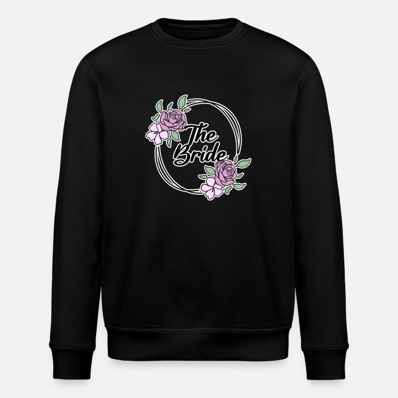Braut Motiv - Stanley/Stella Unisex Bio-Sweatshirt ROLLER - Schwarz