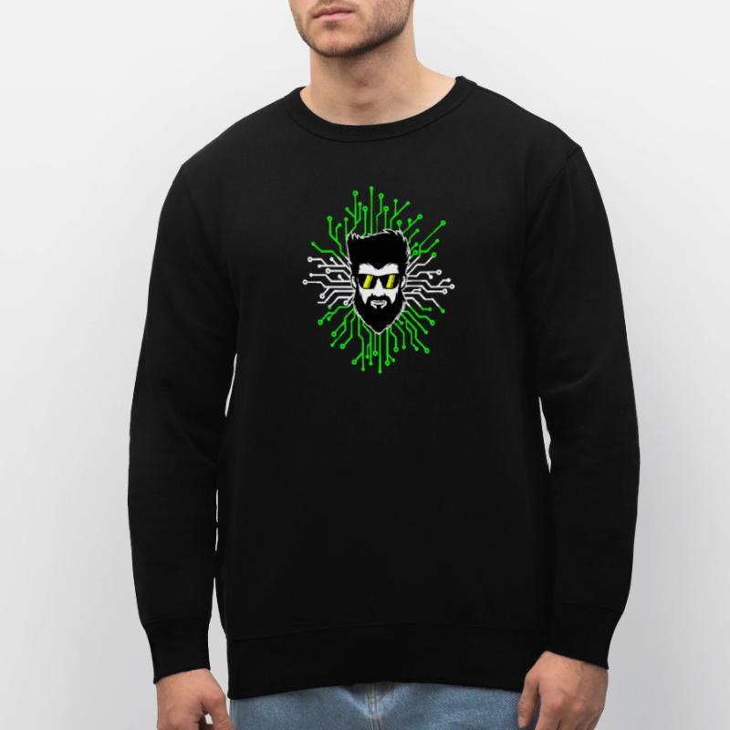Computerfreak Developer Open Source Code Skripting Stanley/Stella Unisex Bio-Sweatshirt ROLLER