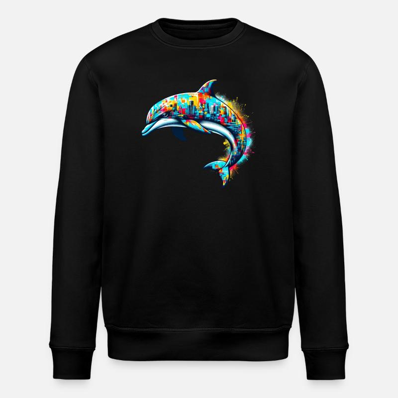 Dauphin - Sweat bio ROLLER Stanley/Stella Unisexe - noir