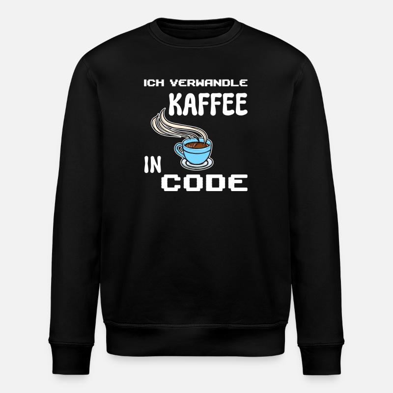 Developer Computerfreak Statement Coden Skripting - Stanley/Stella Unisex Bio-Sweatshirt ROLLER - Schwarz