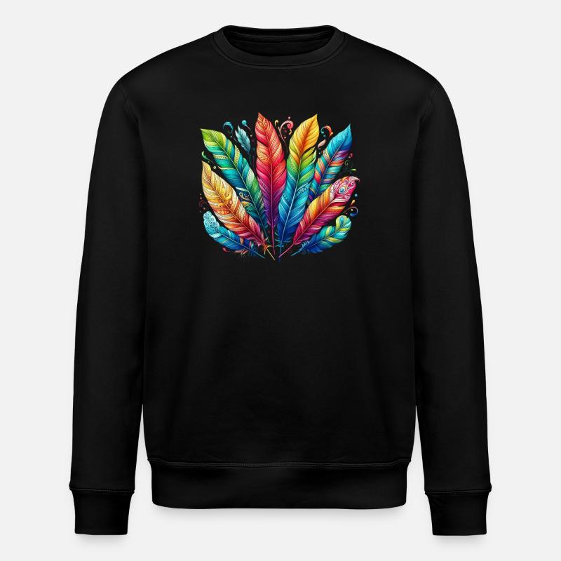 Plume plume stylo stylos - Sweat bio ROLLER Stanley/Stella Unisexe - noir