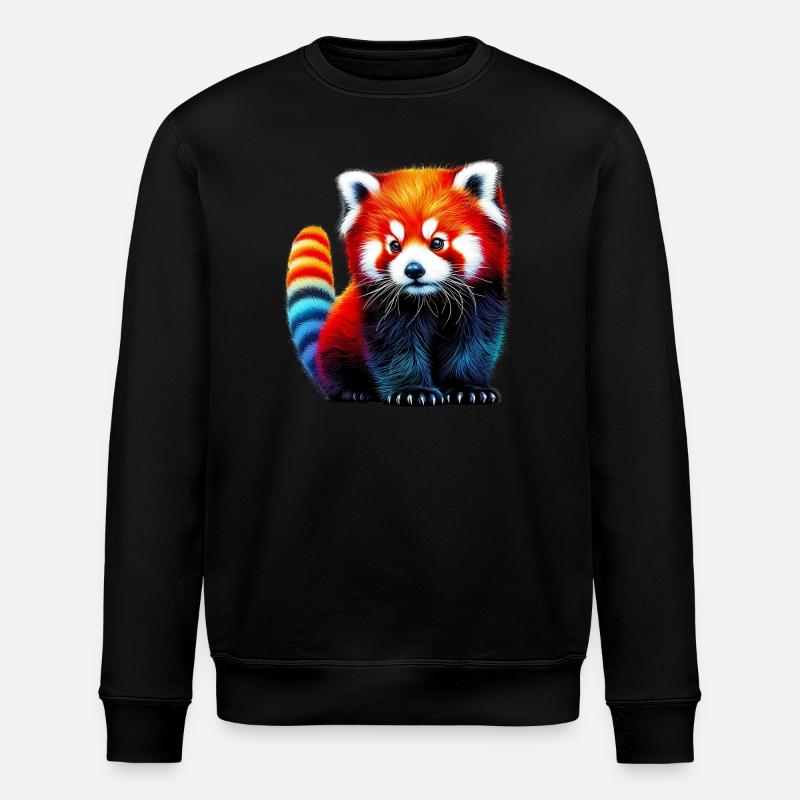 Petit panda - Sweat bio ROLLER Stanley/Stella Unisexe - noir