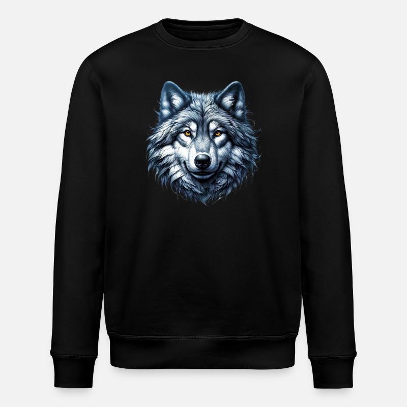 Loup - Sweat bio ROLLER Stanley/Stella Unisexe - noir