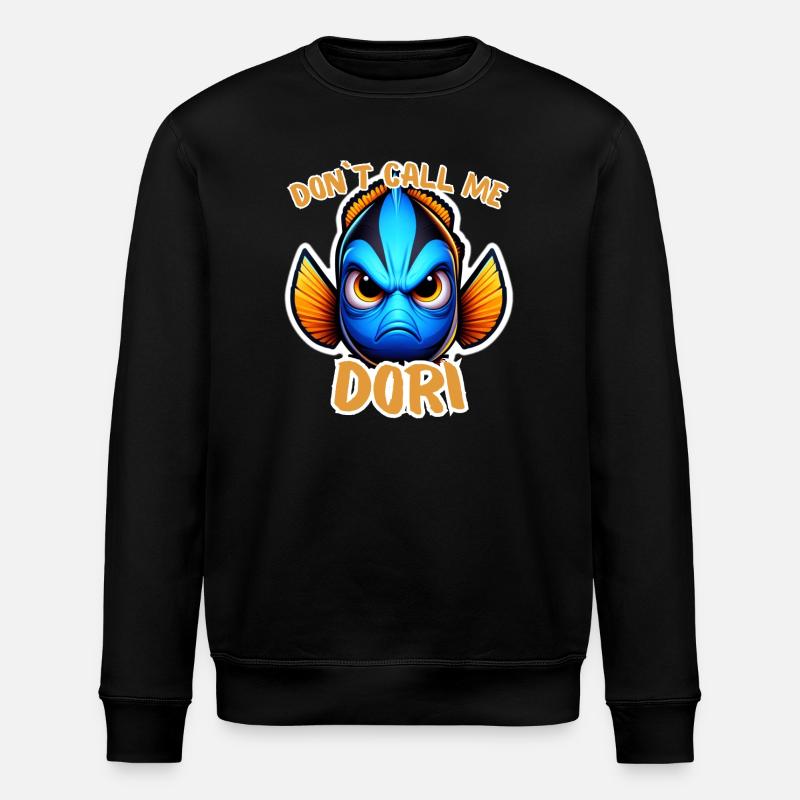 Dori en colère - Sweat bio ROLLER Stanley/Stella Unisexe - noir